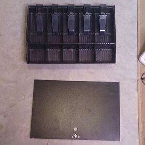 Black Cash Drawer Tray